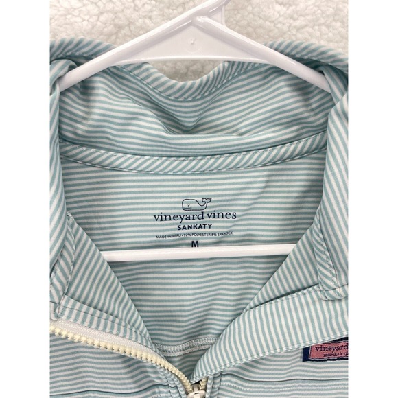 Vineyard Vines Men's Edgartown 1/4-Zip Shep Shirt Size Medium Blue‎ $128 - Picture 6 of 9
